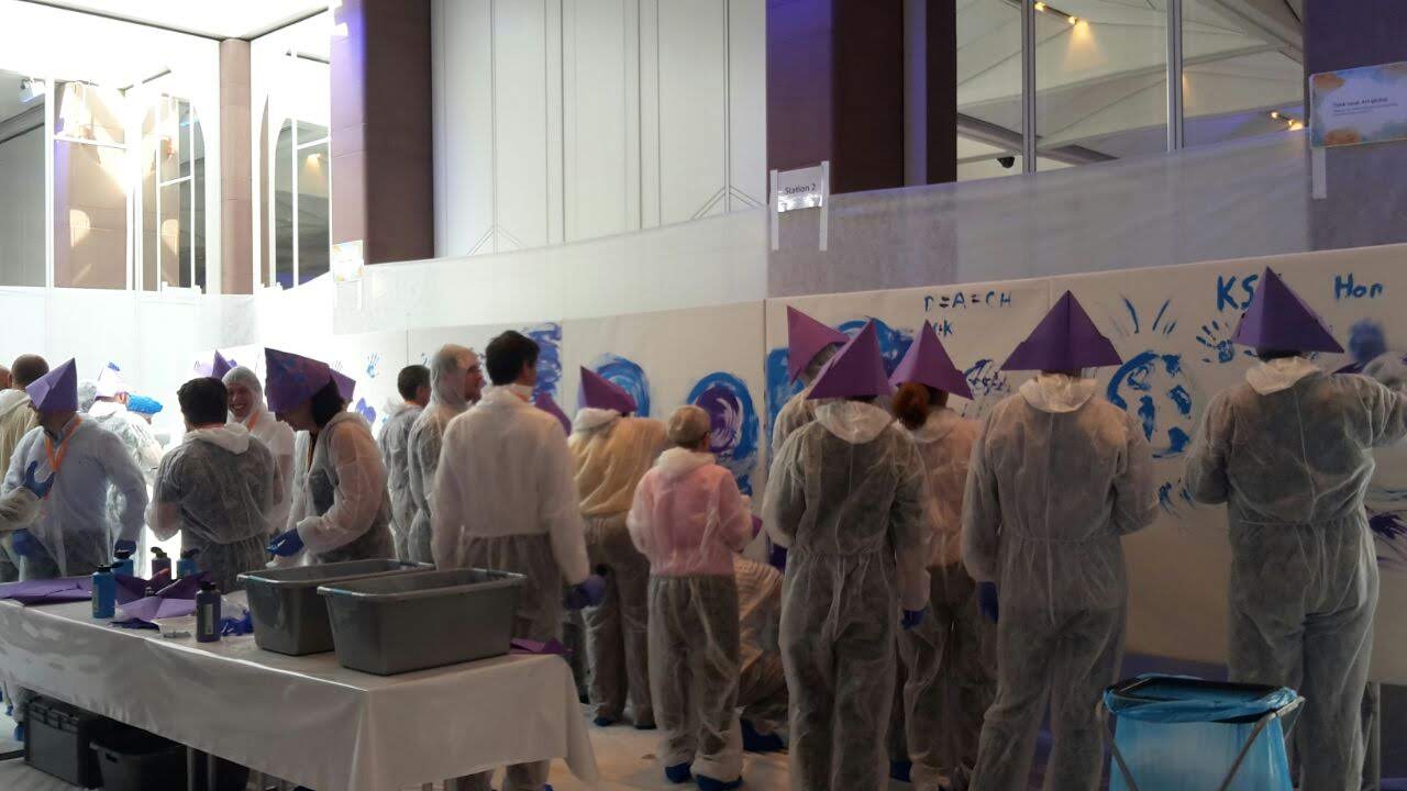 Action Painting Teambuilding